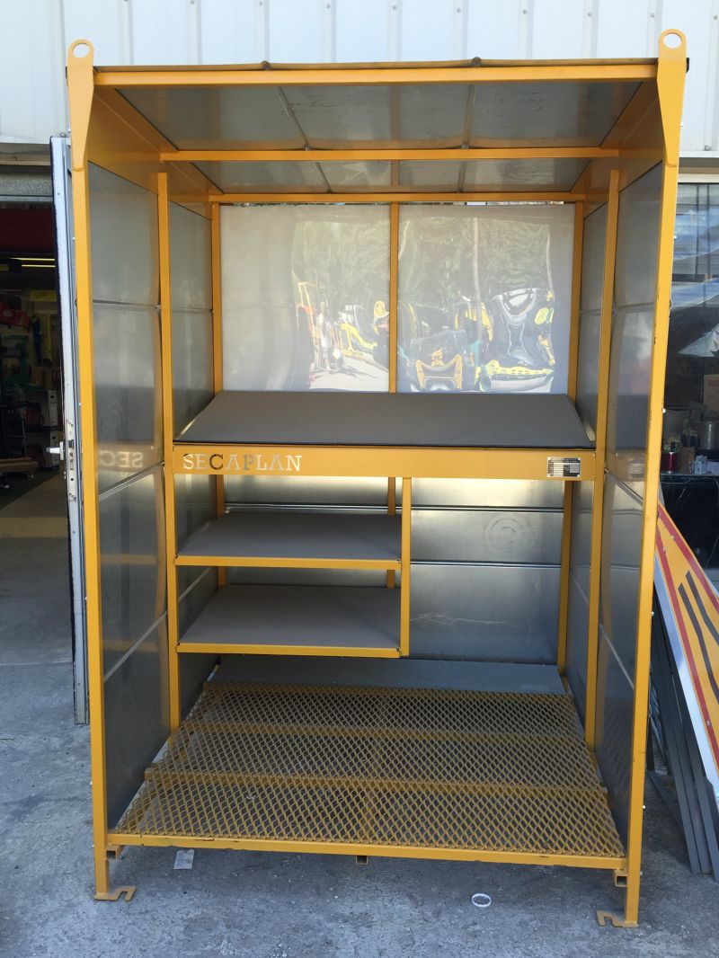 cabane à plan sur le secteur de Marseille